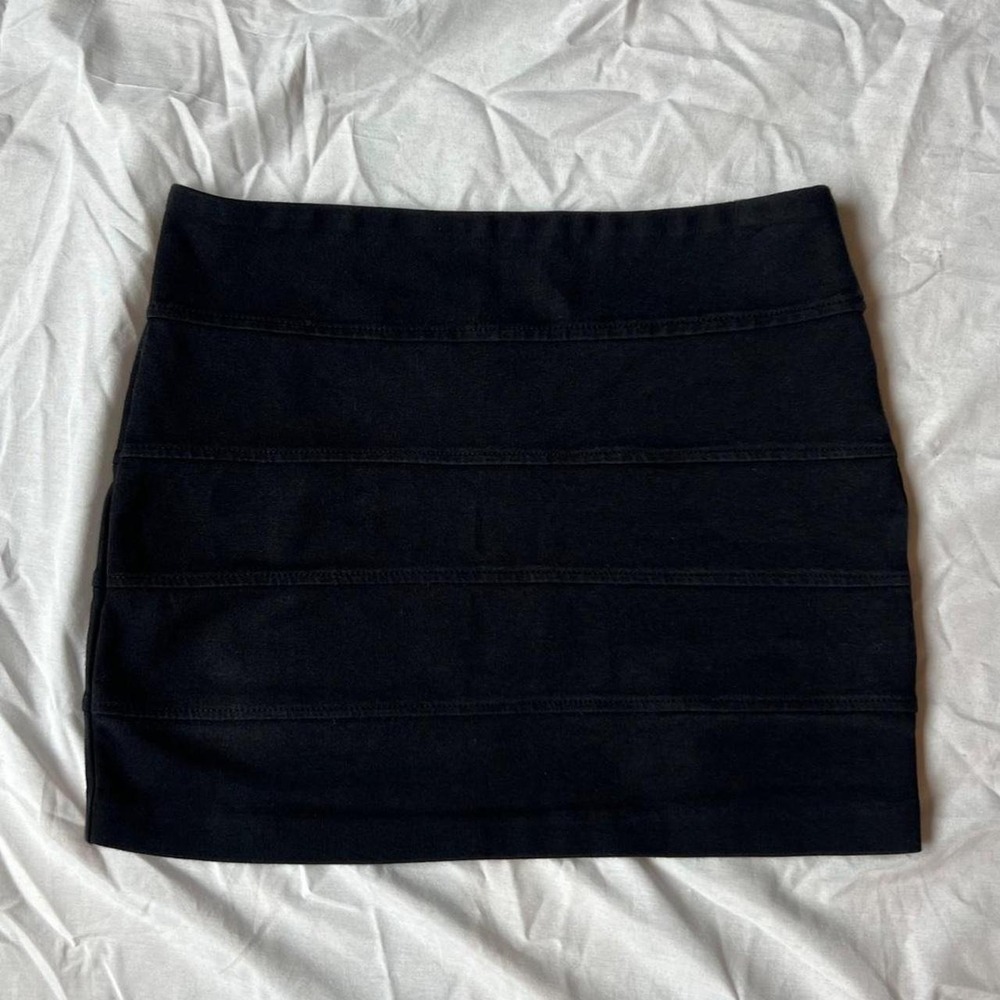 Aéropostale Black Bandage Mini Skirt - Picture 2 of 5